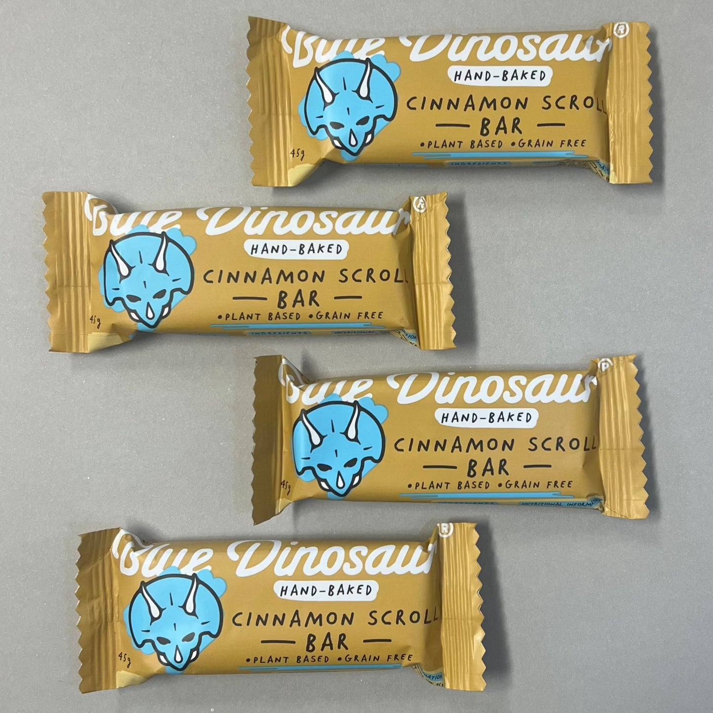 Blue Dinosaur Cinnamon Scroll Bar (45g)