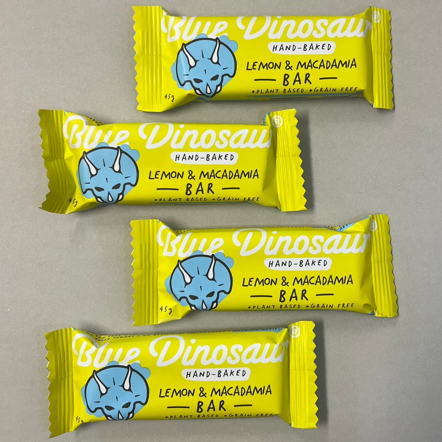 Blue Dinosaur Lemon Macadamia Bar (45g)