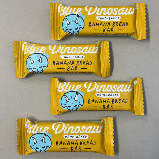 Blue Dinosaur Banana Bread Bar (45g)