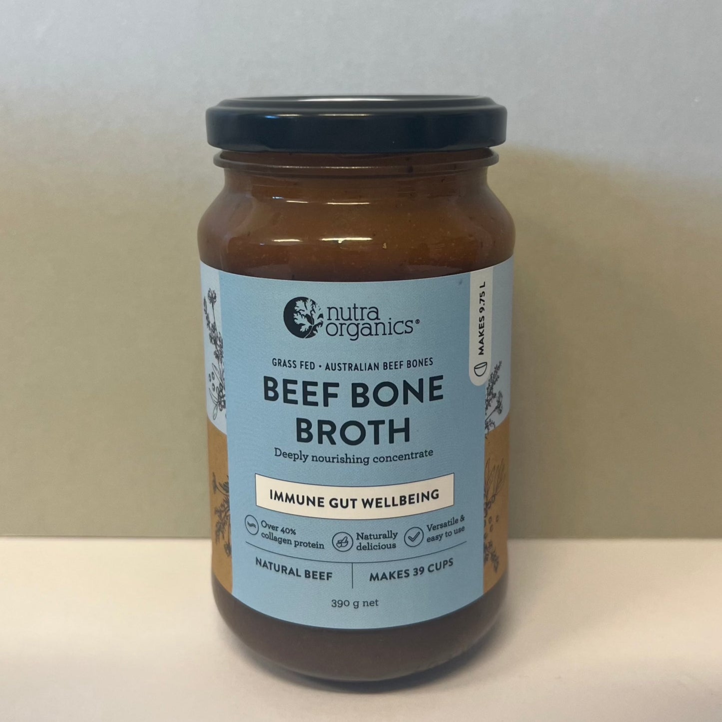 Beef Bone Broth Concentrate - Natural (390g)