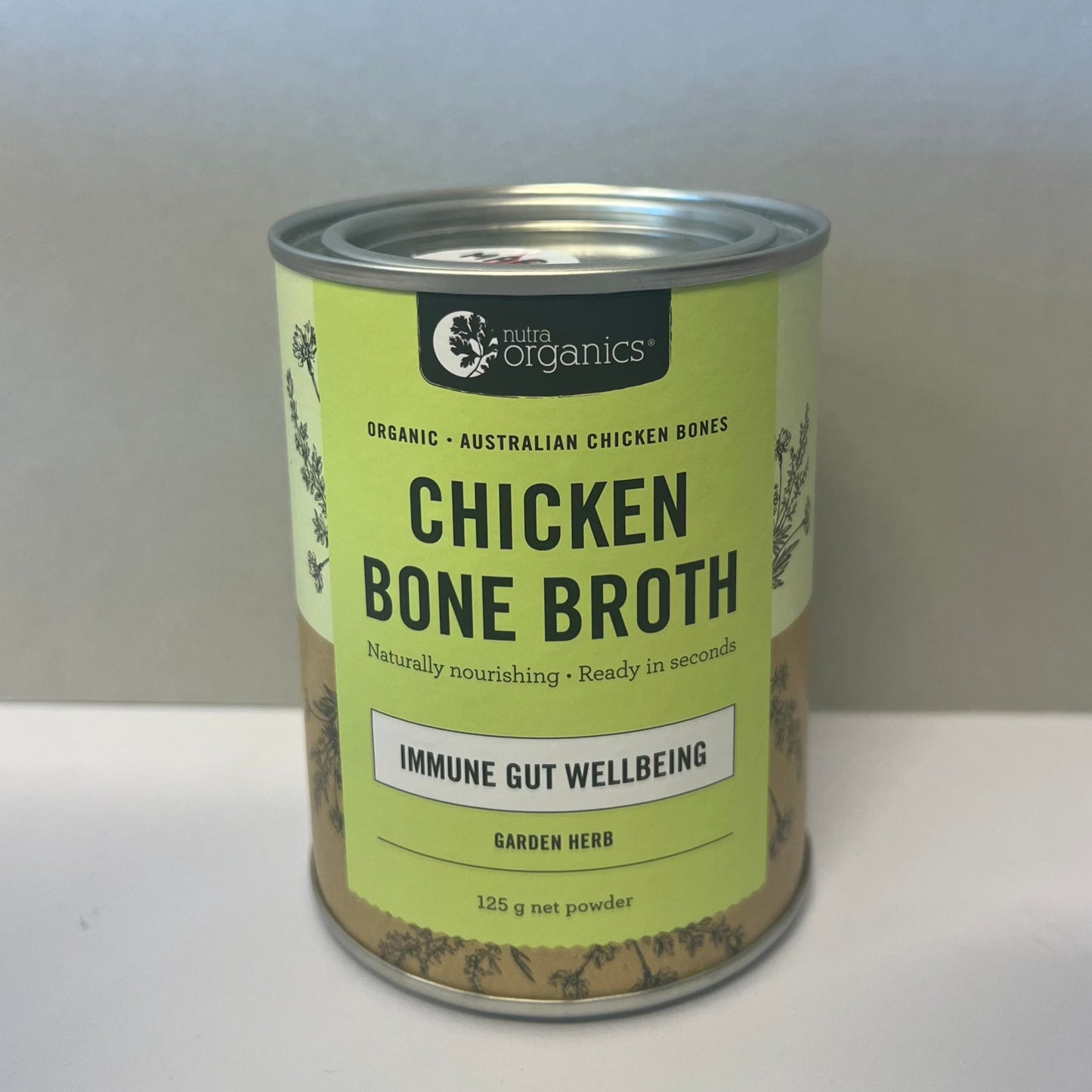 Chicken Bone Broth - Garden Herb (125g)