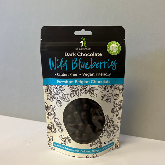 Dark Chocolate Blueberries (125g)