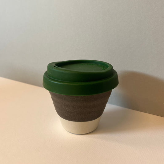 Small Clay Cup 6oz - Black