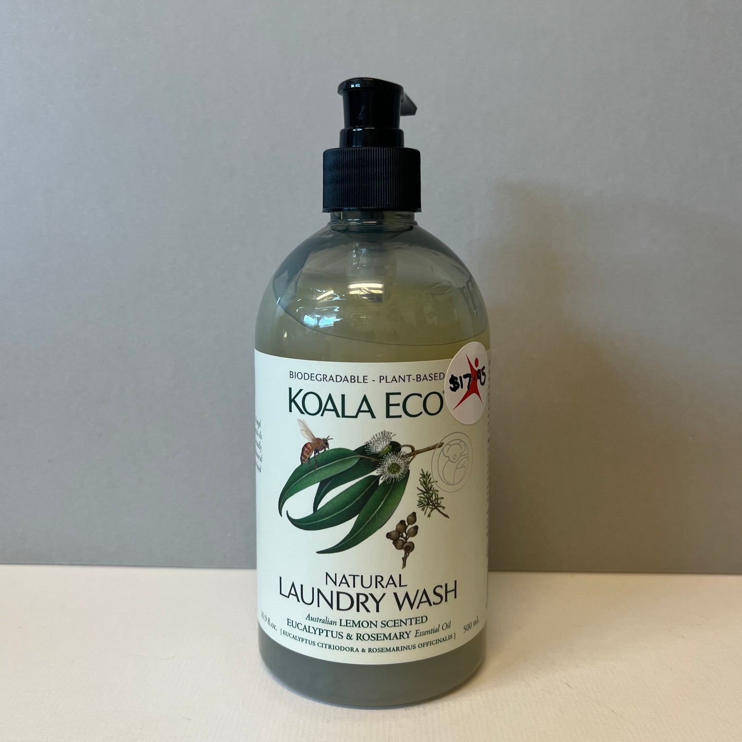 Laundry Liquid - Eucalyptus & Rosemary (500ml)