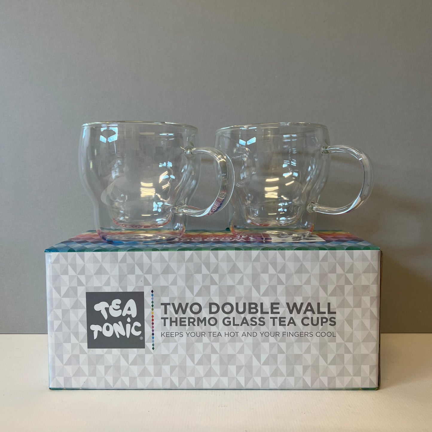 Double Walled Thermo Glass Tea Cups