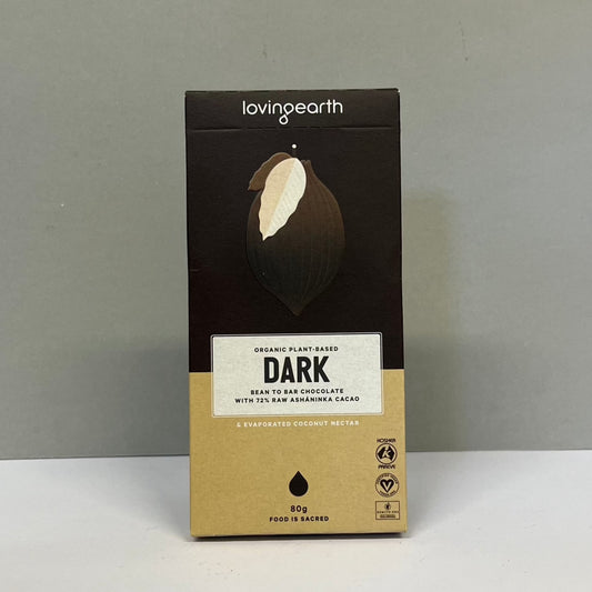 Loving Earth - Dark Chocolate 72% (80g)