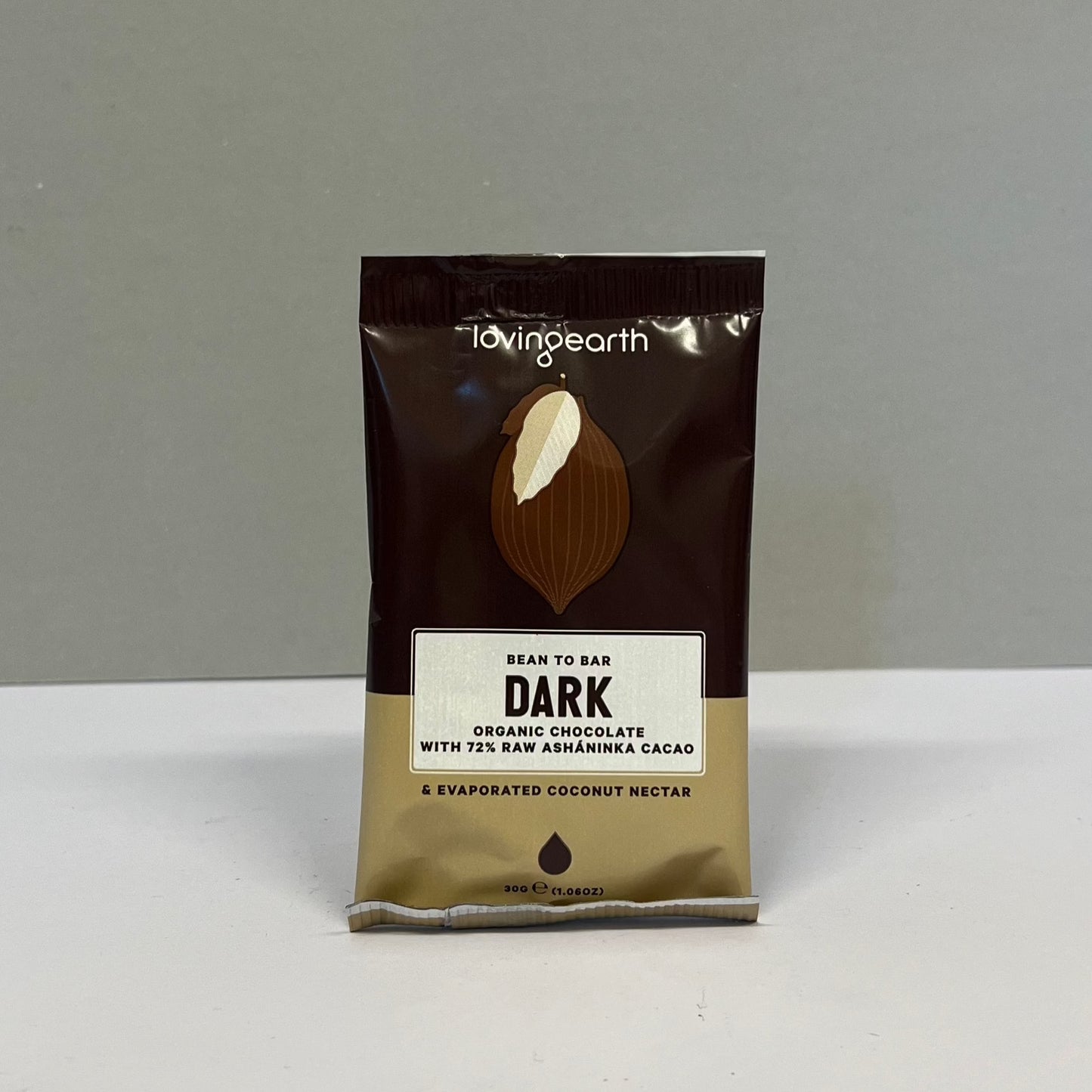 Loving Earth - Dark Chocolate 72% (30g)