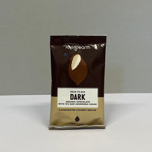 Loving Earth - Dark Chocolate 72% (30g)