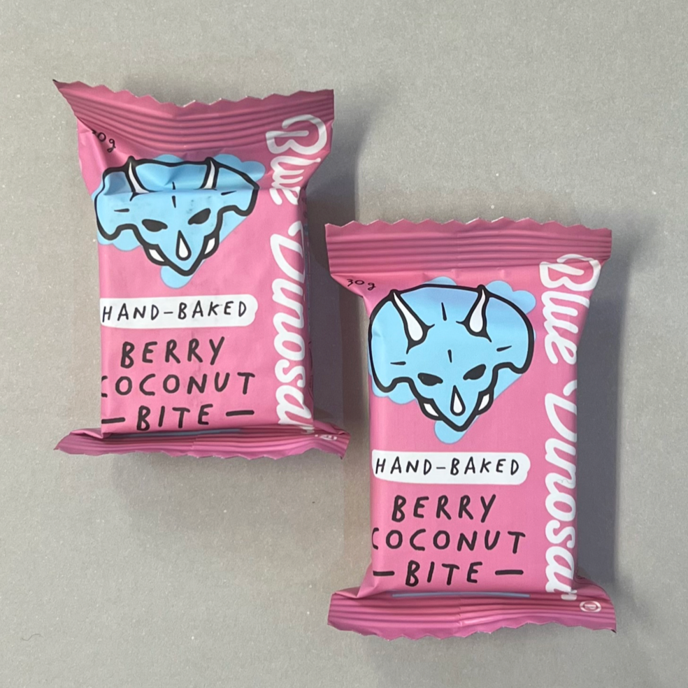 Blue Dinosaur Berry & Coconut Bite (30g)