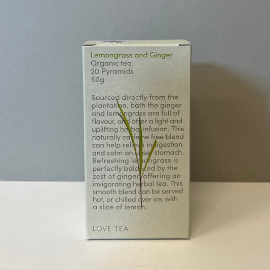 Love Tea - Lemongrass & Ginger (20 Bags)